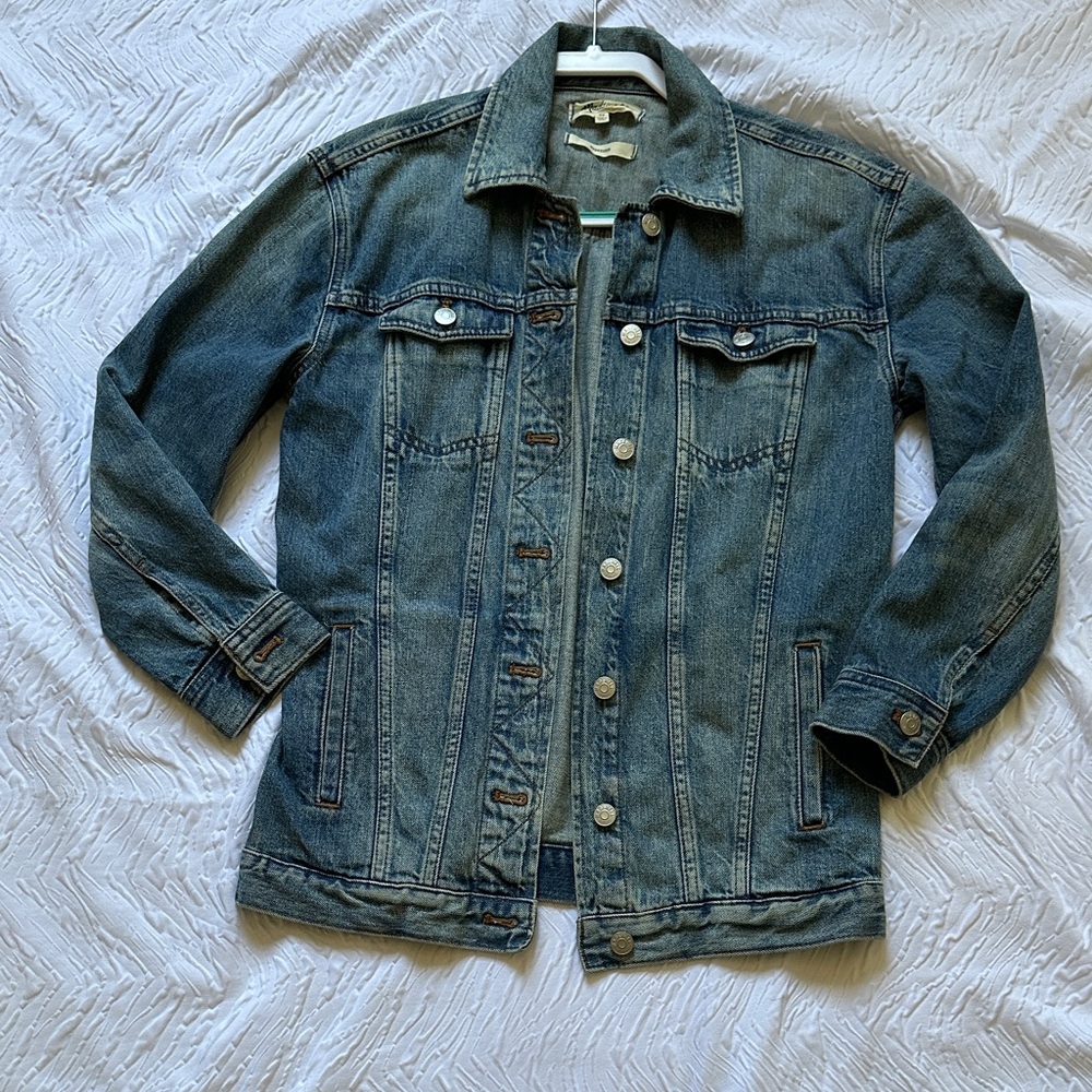 Madewell Classic Blue Jean Jacket - Picture 3 of 7